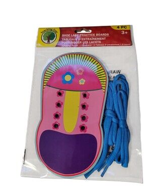 Kids Learning Shoe Lacing Toy - Multicolor